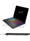HP Omen Intel Core Ultra 7 155H 16GB 1TB SSD RTX4060 Windows 11 Home 14" FHD Taşınabilir Bilgisayar 9V817EA - 7