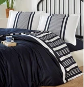 Özdilek Wonder Çift Kişilik Lastikli Fitted Çarşaf Nevresim Takımı Lacivert - 2