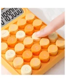 Runzon Renkli Elektronik Hesap Makinesi Turuncu RZ817 - 3