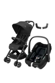 Maxi-Cosi Lara2-Pebble S Tek Elle Katlanabilen Ultra Kompakt Seyahat Sistem Bebek Arabası Black - 1