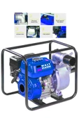 WaltMann 9,8 Hp Metal Şanzıman Turbo Benzinli Yüksek Performans 3 Parmak Benzinli Su Motoru MAVİ - 1