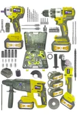 WaltMann GERMANY Profesyonel 4'Lü Set - Sarı - No17 - 1