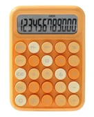 Runzon Renkli Elektronik Hesap Makinesi Turuncu RZ817 - 1