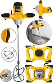 WaltMann Germany  Sarı Devir Ayarlı 9600W Elektrikli Alçı Boya Harç Karıştırıcı Mikser - 1