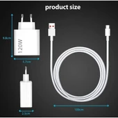 120 Watt Hızlı Type-C Yüksek Güçlü Şarj Adaptörü Çoklu Cihaz Şarj Adaptörü - 5
