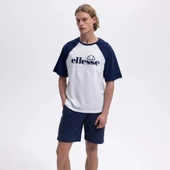 Ellesse Erkek Beyaz - Lacivert Tişört EM009-2-NV - 1