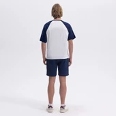 Ellesse Erkek Beyaz - Lacivert Tişört EM009-2-NV - 3