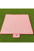Pinteres Piknik Örtüsü 200x150 cm Su Geçirmez Çift Katlı Kamp ve Plaj Örtüsü - 2