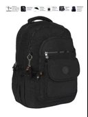 Relaxion Krinkıl Su Geçirmez Astarlı Kumaş Okul Seyahat Sırt Çantası 1620 - 1