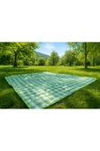 Pinteres Piknik Örtüsü 200x150 cm Su Geçirmez Çift Katlı Kamp ve Plaj Örtüsü - 2