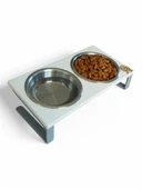 Kedi ve Köpekler İçin Mama ve Su Standı - Yüzde 10 Eğimli, Yüksek Kalite ve Sağlıklı Tasarım thumbnail 4