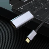 Zore QG05 8K 60 Hz Görüntü Kalitesi Type-C to HDMI Dönüştürücü 15cm - 4