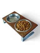 Kedi ve Köpekler İçin Mama ve Su Standı - Yüzde 10 Eğimli, Yüksek Kalite ve Sağlıklı Tasarım thumbnail 3