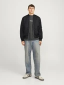 JACK JONES Erkek Siyah Renk Bomber Ceket 12256857 - 3