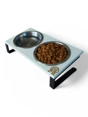 Kedi ve Köpekler İçin Mama ve Su Standı - Yüzde 10 Eğimli, Yüksek Kalite ve Sağlıklı Tasarım thumbnail 3