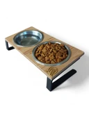 Kedi ve Köpekler İçin Mama ve Su Standı - Yüzde 10 Eğimli, Yüksek Kalite ve Sağlıklı Tasarım thumbnail 3