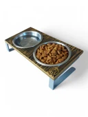 Kedi ve Köpekler İçin Mama ve Su Standı - Yüzde 10 Eğimli, Yüksek Kalite ve Sağlıklı Tasarım thumbnail 3