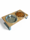 Kedi ve Köpekler İçin Mama ve Su Standı - Yüzde 10 Eğimli, Yüksek Kalite ve Sağlıklı Tasarım thumbnail 4