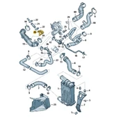 VW Bora 1999-2005 1.8T Motor Turbo Basınç Ayar Valfi 034129101B - 3