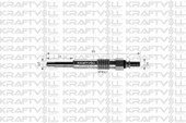 Kraftvoll 05030060 Kızdırma Bujisi 11v Clio-laguna-megane -safrane-scenic 1.9tdı 2.2d 2.2td 12291p5tg00 - 1