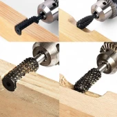 Ahşap Törpü Freze Uç Ucu Uçları Seti 5 Parça Matkap Uyumlu Oyma Zımpara Kalıp Ucu Seti Hobi Takımı thumbnail 2