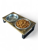 Kedi ve Köpekler İçin Mama ve Su Standı - Yüzde 10 Eğimli, Yüksek Kalite ve Sağlıklı Tasarım thumbnail 2