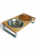 Kedi ve Köpekler İçin Mama ve Su Standı - Yüzde 10 Eğimli, Yüksek Kalite ve Sağlıklı Tasarım thumbnail 4