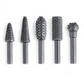 Ahşap Törpü Freze Uç Ucu Uçları Seti 5 Parça Matkap Uyumlu Oyma Zımpara Kalıp Ucu Seti Hobi Takımı thumbnail 7