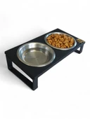 Kedi ve Köpekler İçin Mama ve Su Standı - Yüzde 10 Eğimli, Yüksek Kalite ve Sağlıklı Tasarım thumbnail 4