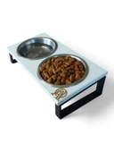 Kedi ve Köpekler İçin Mama ve Su Standı - Yüzde 10 Eğimli, Yüksek Kalite ve Sağlıklı Tasarım thumbnail 3