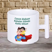 Baba Kahvesini Buradan İçmeli! En Anlamlı Babalar Günü Hediyesi T Kupa Bardak - 1