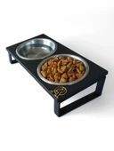 Kedi ve Köpekler İçin Mama ve Su Standı - Yüzde 10 Eğimli, Yüksek Kalite ve Sağlıklı Tasarım thumbnail 3