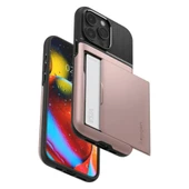 Spigen iPhone 15 Pro ile Uyumlu Kılıf Slim Armor CS Rose Gold - 2