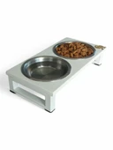 Kedi ve Köpekler İçin Dayanıklı Mama ve Su Standı Sağlıklı ve Şık Tasarım thumbnail 4