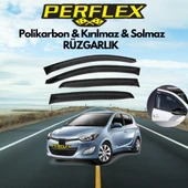 Perflex Polikarbon Kırılmaz Rüzgarlık V2 Düz Hyundai İ20 2008-2014 - 1