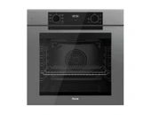 Ferre FRYART Serisi Gri Set (SS038 + QEP63CPR +D079 ) - Döküm Izgara / 75 cm Ocak - 3