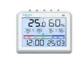 LİFE NET Dijital Isı ve Nem Ölçme Termometre Saat & Tarihli Renkli Ekran thumbnail 1