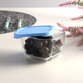 Paşabahçe 53223 snowbox 4 lü cam saklama kabı 275cc mavi thumbnail 2