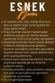 Antrasit Füme Elastik Esnek Unisex 3.5 cm.lik Spor Örgü Kemer - 8500-17 - 6