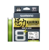 Shimano Kairiki 8+ 300m 0.16mm 6.5kg M. Green Örgü İp - 1