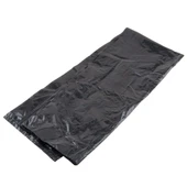Endüstriyel Jumbo Boy Siyah Çöp Torbası Poşeti - 700 Gr. - 90 Litre - 80 x 110 Cm / 10 Adetlik 3 Rulo - 6