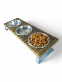 Kedi ve Köpekler İçin Dayanıklı Mama ve Su Standı Sağlıklı ve Şık Tasarım thumbnail 1