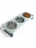 Kedi ve Köpekler İçin Dayanıklı Mama ve Su Standı Sağlıklı ve Şık Tasarım thumbnail 3