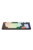gameagle MKP98-10 FARKLI RAİNBOW AYDINLATMA-MEKANİK GAMİNG KLAVYE-BEYAZ RED SWICH(BAR KOMBİNASYON) - 6