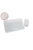 Fiyaka Bluetooth Klavye - Mouse Set BEYAZ - 1