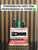 Powerdex Pd-4007 Profesyonel Şarjlı 20w 1200 Lümen El feneri - 1