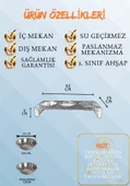 Kedi ve Köpekler İçin Dayanıklı Mama ve Su Standı Sağlıklı ve Şık Tasarım - 4