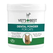 Vets Best Kediler için Deniz ve Spirulina Yosunu Özlü Plak ve Tartar Önleyici Ağız Bakım Tozu 45gr - 1