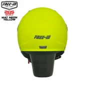 FREE-M 205 MAT SARI YARIM ÇOCUK KASKI thumbnail 2