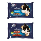 Felix Pouch Karışık Kedi Konservesi 4 Al 3 Öde 6lı - 1